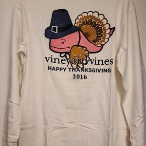 Vineyard Vines Men's LS Holiday Tee